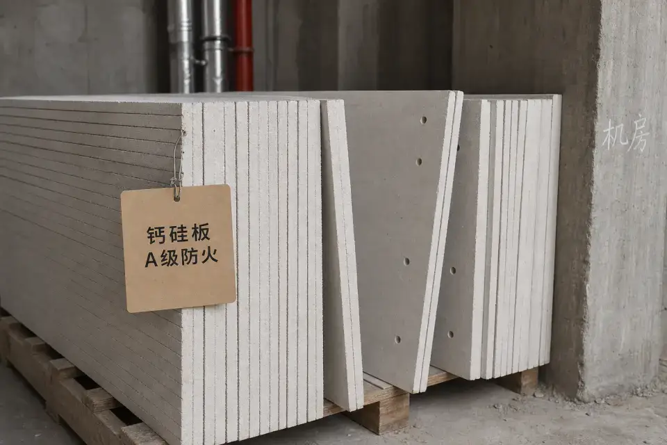 钙硅板系统保温板实拍参考图