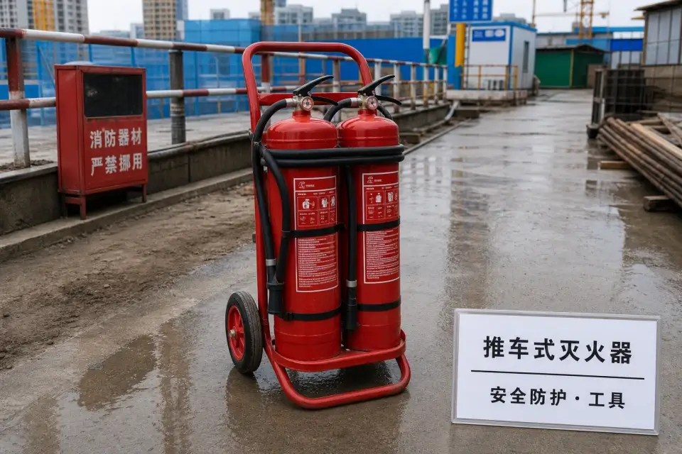消防软管卷盘喷嘴喷型检查卡实拍参考图