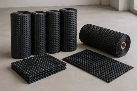 HDPE 排水板 / 蓄排水板识别图