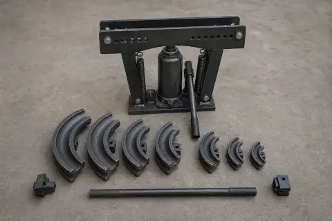 液压弯管器生成识别图