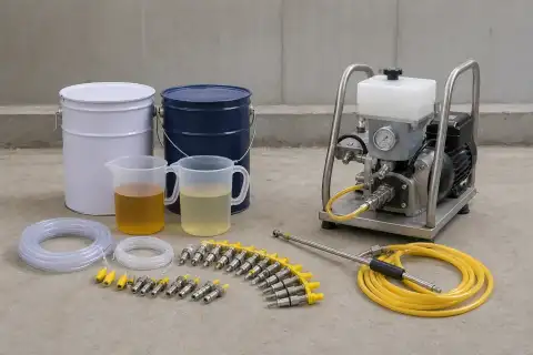 聚氨酯堵漏注浆液识别图
