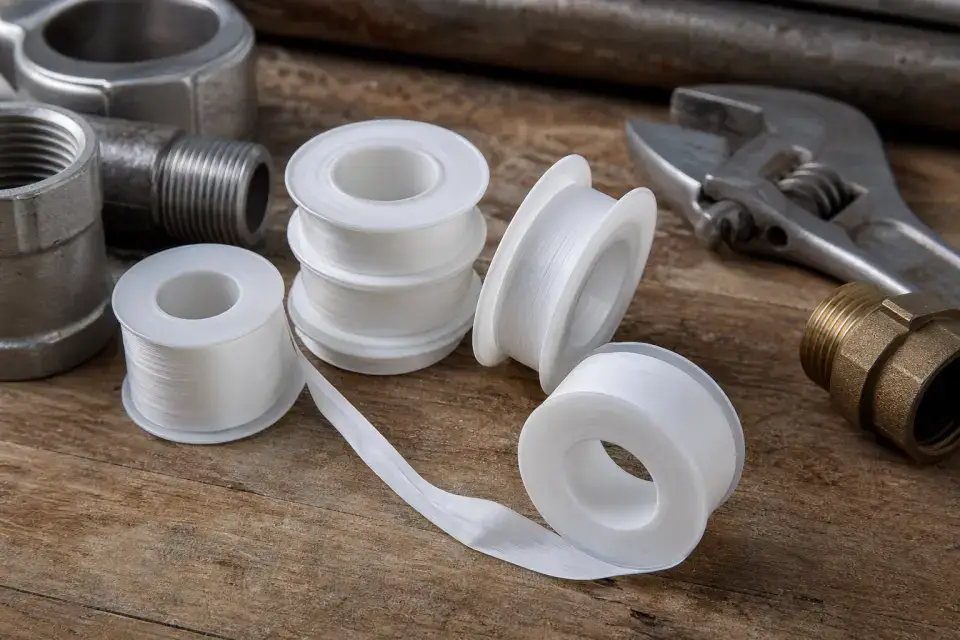 PTFE 螺纹生料带施工实拍参考图