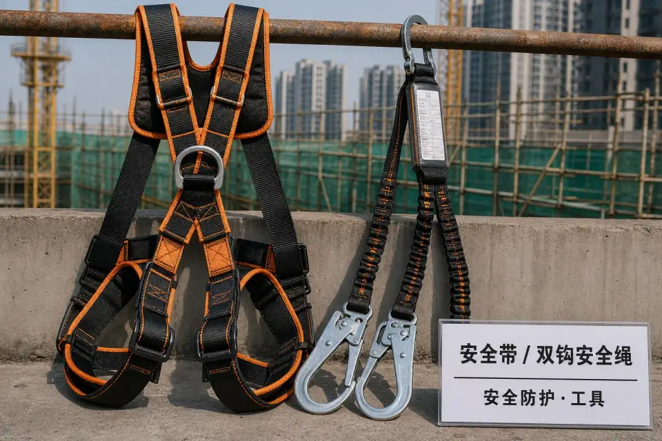安全带 / 双钩安全绳实拍参考图