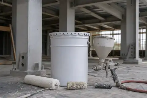 钢结构防火涂料识别图