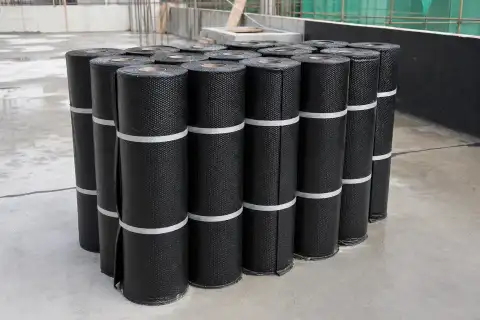 防水卷材示意图