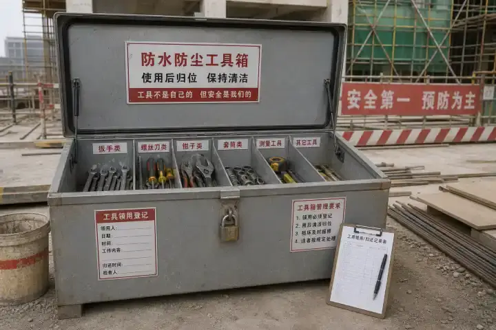 防雨工具锁箱实拍参考图